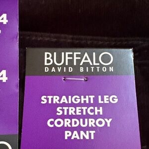 Buffalo David Bitton Dark Corduroy Pants